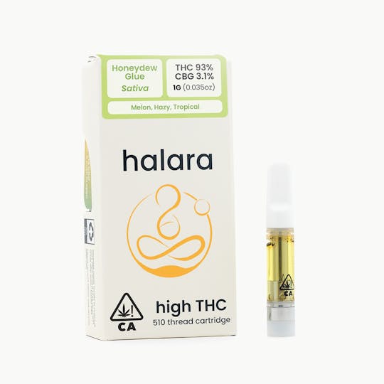 Halara - High THC - Honeydew Glue 1G Cartridge - 1