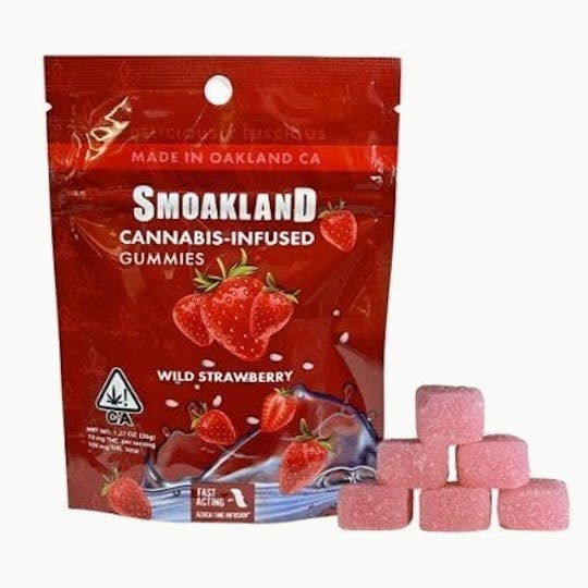 Smoakland - Gummies 2.0 - Strawberry - 100mg - 1
