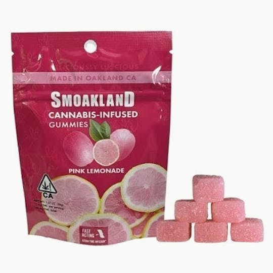 Smoakland - Gummies 2.0 - Pink Lemonade - 100mg - 1