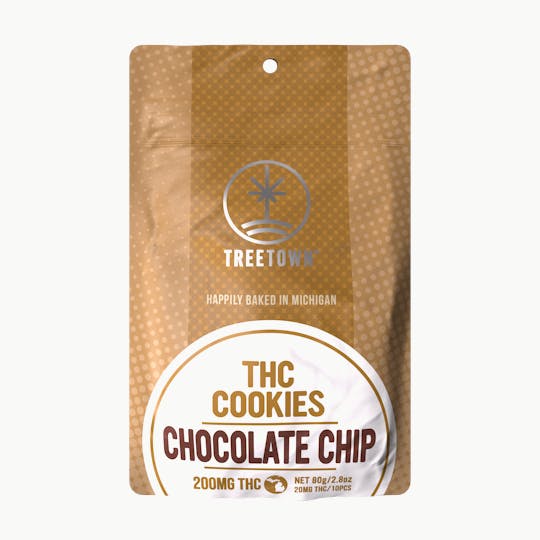 Treetown - Chocolate Chip Cookies - 200mg - 1