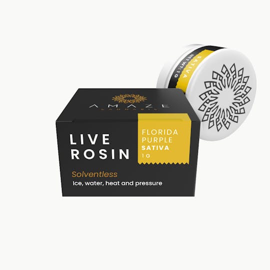 Amaze - Florida Purple Live Rosin - 1