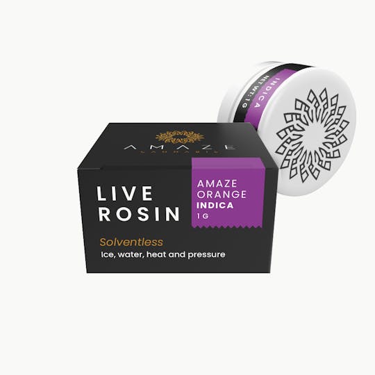 Amaze - Amaze Orange Live Rosin - 1