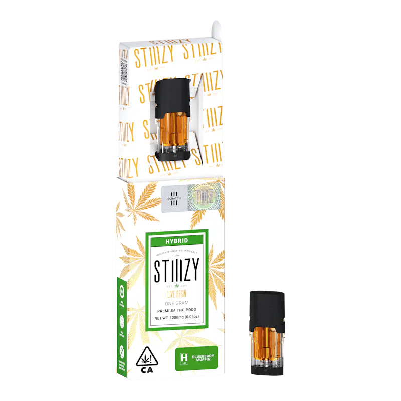 ridge - Blueberry Muffin 1G Live Resin Pod - Stiiizy pod