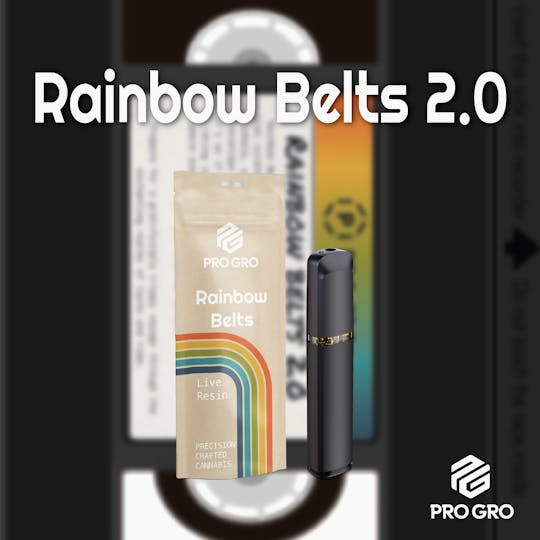 Pro Gro - Rainbow Belts 2.0 Live Resin Disposable | 1g - 1