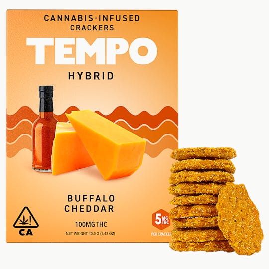 Tempo - Buffalo Cheddar Create Crackers - 1