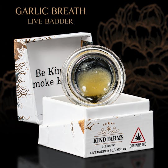 Kind Farms Reserve - Garlic Breath Live Badder - Kind Farms Reserve - 1