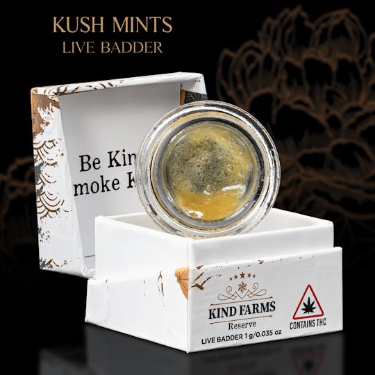 Kind Farms Reserve - Kush Mints Live Badder - Kind Farms Reserve - 1