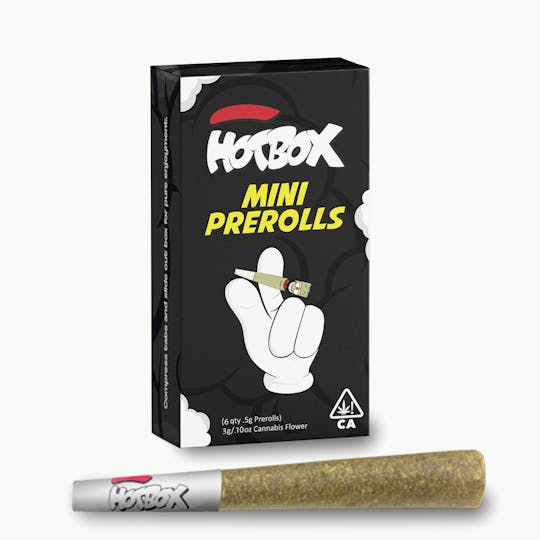 HOTBOX™ - HOTBOX | Kush Mints Indica 6 ct/.5 g Mini Prerolls (3 g) Indoor Flower - 1
