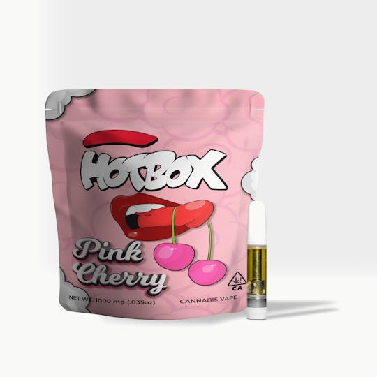 HOTBOX™ - HOTBOX | Pink Cherry Indica 510 Vape Carts (1g) - 1