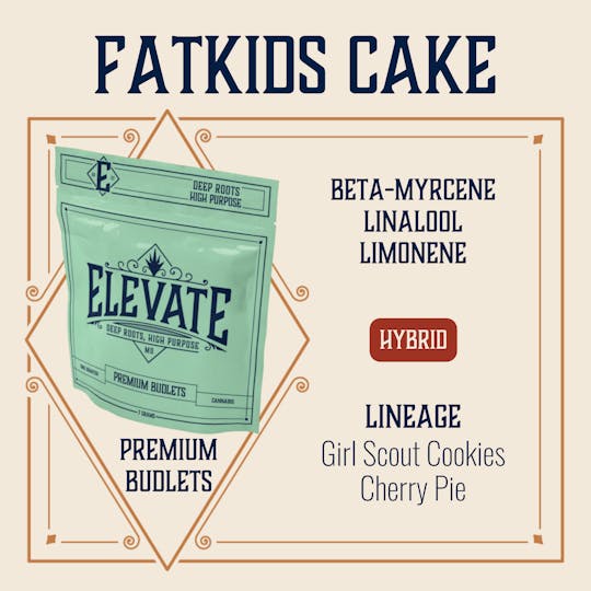 Elevate Missouri - Fatkids Cake - 7g Budlets - 1