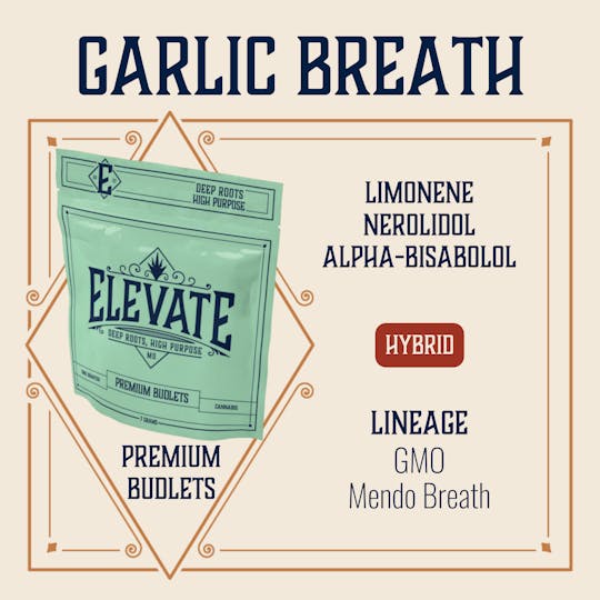 Elevate Missouri - Garlic Breath - 7g Budlets - 1