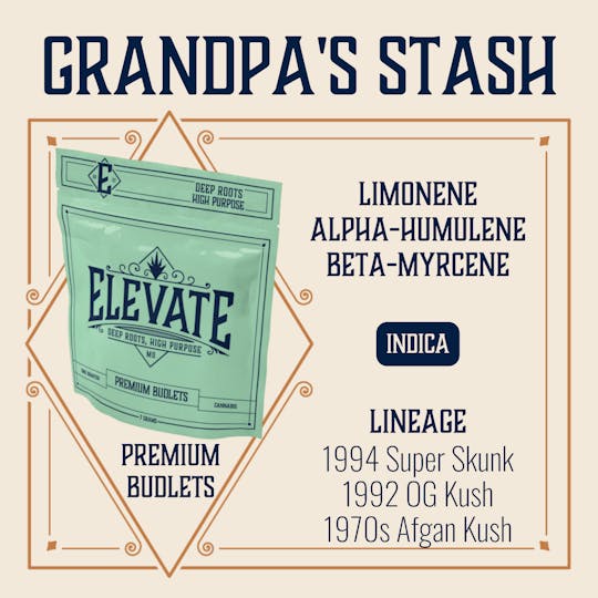 Elevate Missouri - Grandpa's Stash - 7g Budlets - 1