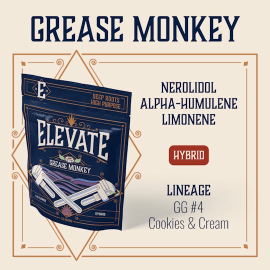 Elevate Missouri - Grease Monkey - 3.5g - 1
