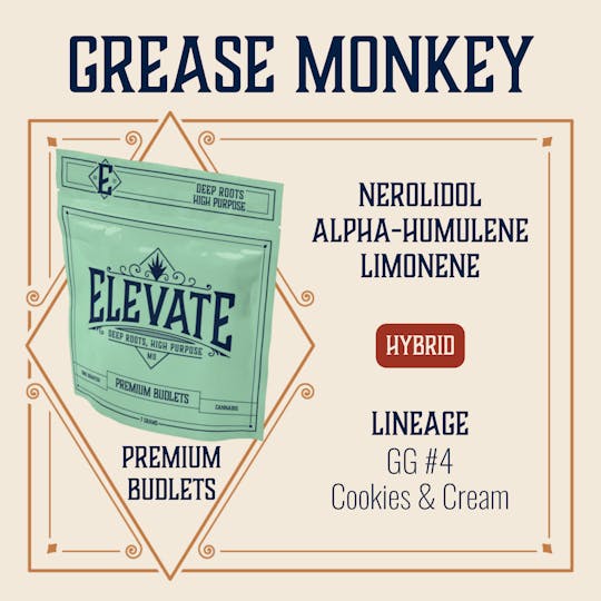Elevate Missouri - Grease Monkey - 7g Budlets - 1