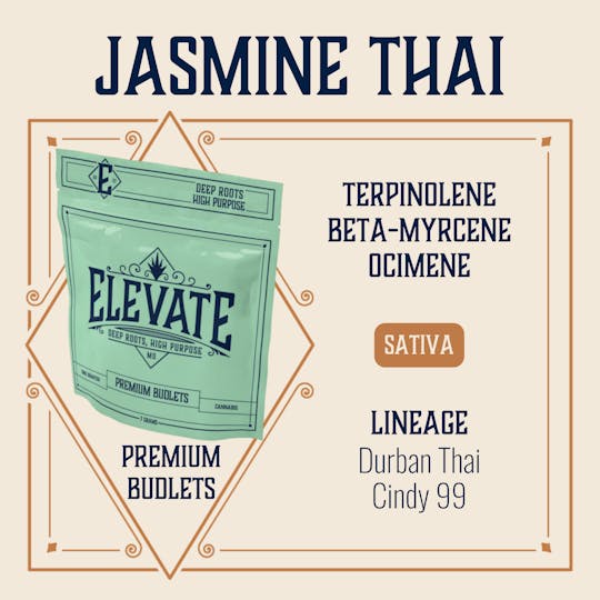 Elevate Missouri - Jasmine Thai - 7g Budlets - 1