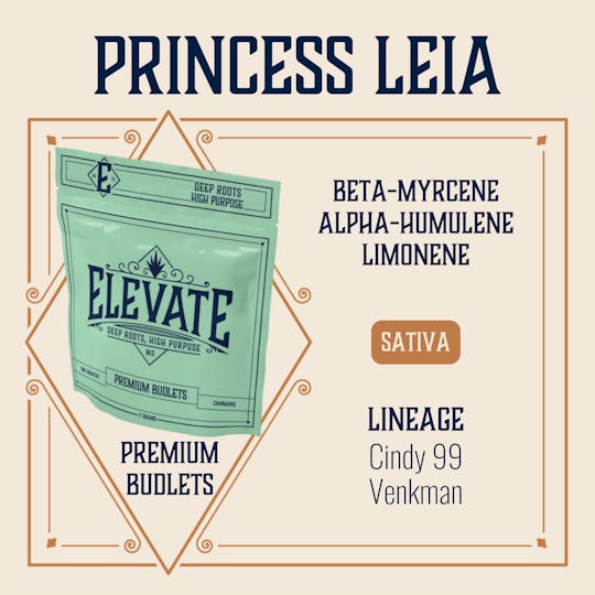 Elevate Missouri - Princess Leia - 7g Budlets - 1