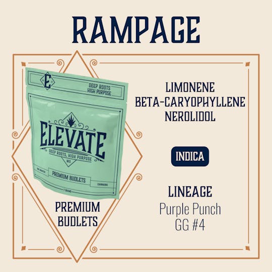Elevate Missouri - Rampage - 7g Budlets - 1