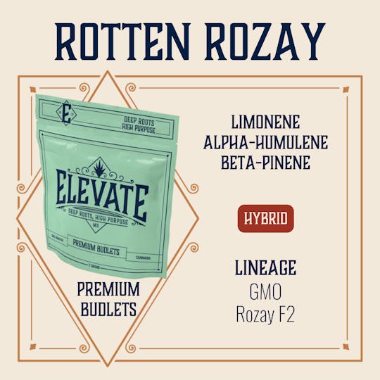 Elevate Missouri - Rotten Rozay - 7g Budlets - 1