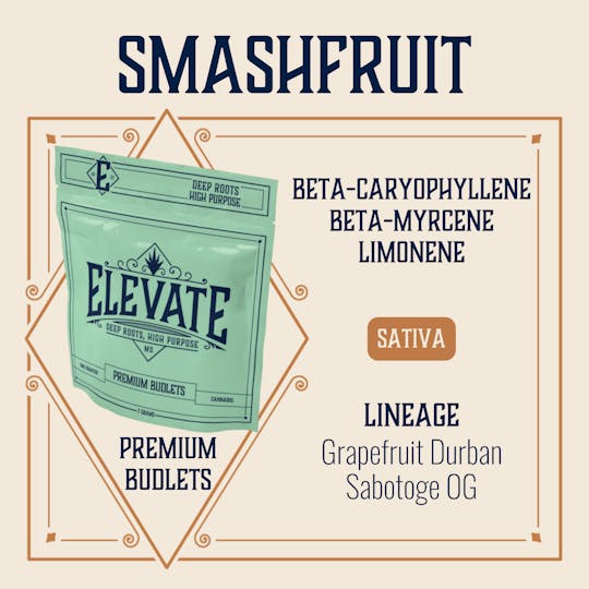 Elevate Missouri - Smashfruit - 7g Budlets - 1