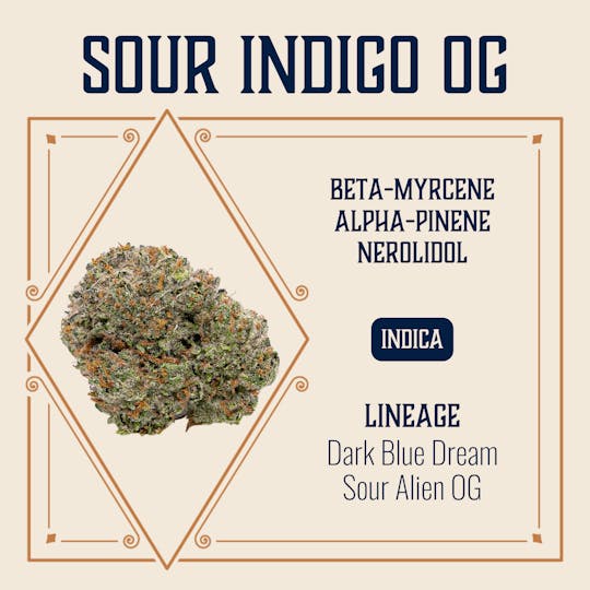 Elevate Missouri - Sour Indigo OG - 3.5g - 1