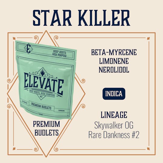 Elevate Missouri - Star Killer - 7g Budlets - 1