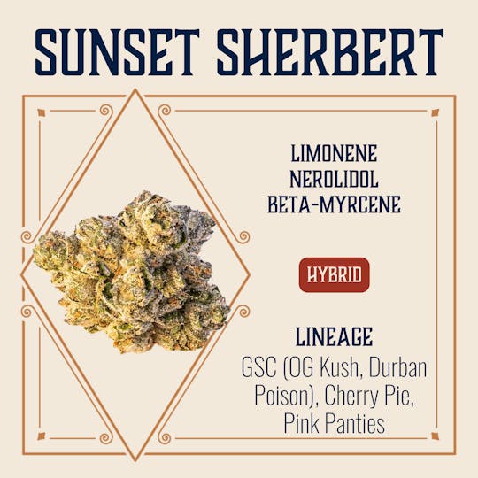 Elevate Missouri - Sunset Sherbert - 3.5g - 1