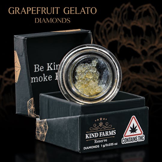 Kind Farms Reserve - Grapefruit Gelato Live Diamonds and Sauce - Kind Farms Reserve - 1