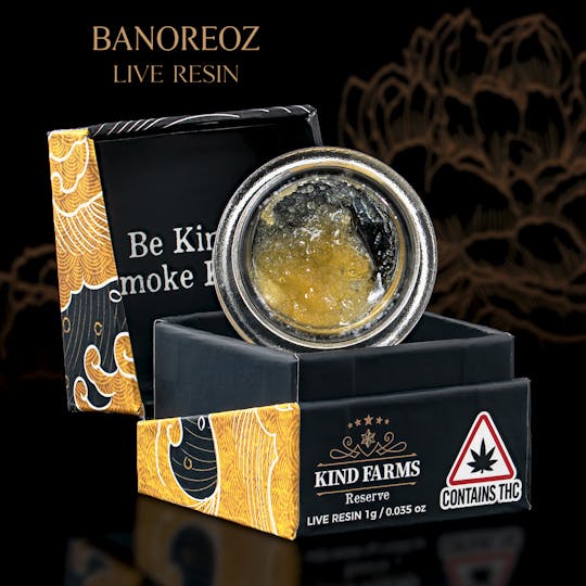 Kind Farms Reserve - Banoreoz Live Resin - Kind Farms Reserve - 1