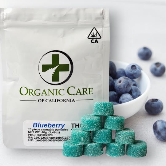 Organic Care of California - Blueberry Yum Yum (100mg) 10-Pack - 1