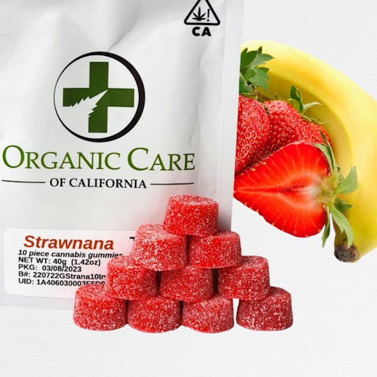 Organic Care of California - Strawnana (100mg) 10-Pack - 1