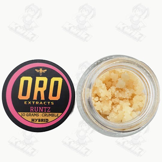 Oro - LIVE RESIN CRUMBLE 10G - RUNTZ - 1