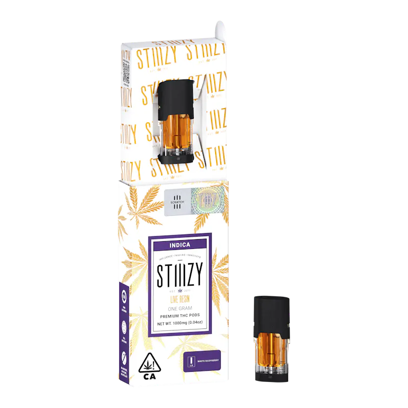 ridge - White Raspberry 1G Live Resin Pod - Stiiizy