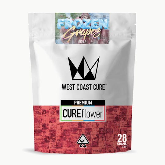 West Coast Cure - Frozen Grapes - 28G Premium Flower - 1