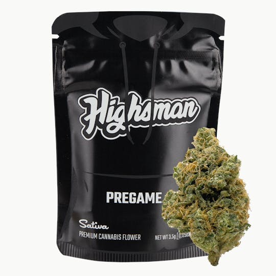 Highsman - Pregame (Sativa) - Chew Barkley - 1/8 Flower - 1