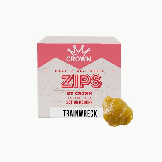 Crown Genetics - Zips By Crown Trainwreck Badder 1g - 1