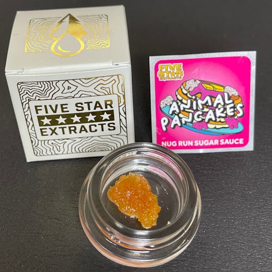 True North Collective MI - Five Star Extracts: Animal Pancakes- 1 Gram Nug Run Sugar Sauce - 1
