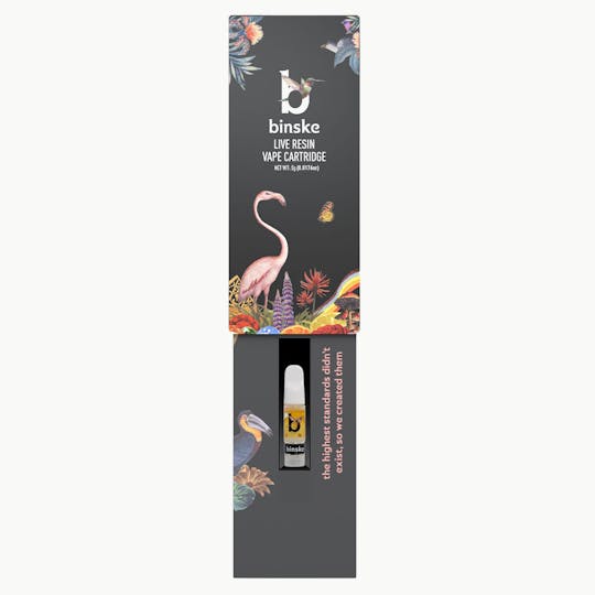 binske - Black Ice Live Resin Cartridge | 0.5g - 1