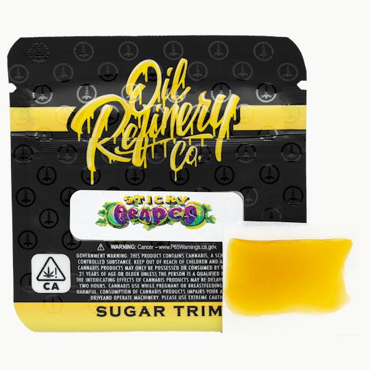 Jungle Boys - Oil Refinery Co | Sticky Grapes - .5g Sugar Trim - 1