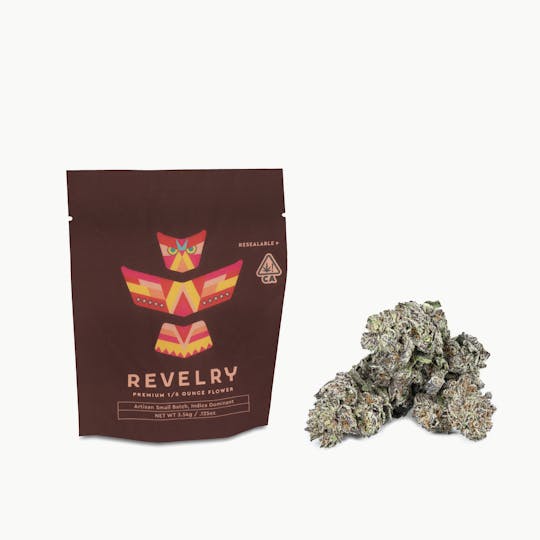 Revelry Herb Co - Black Truffle - Indica - Eighth (3.5g) - 1