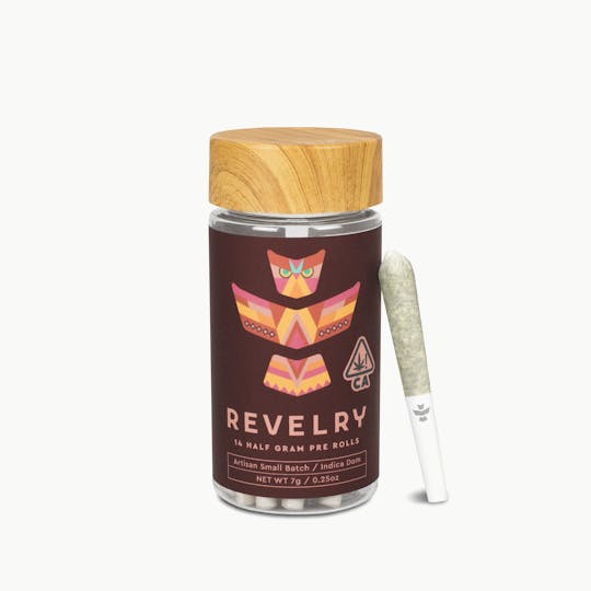 Revelry Herb Co - Black Truffle - Indica - Pre Roll 14pk (7g) - 1
