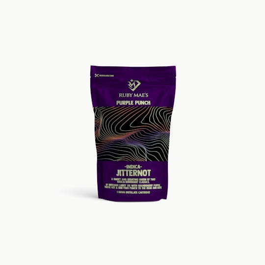 Ruby Mae's - 1g Distillate Cartridge | Purple Punch (Indica) - 1