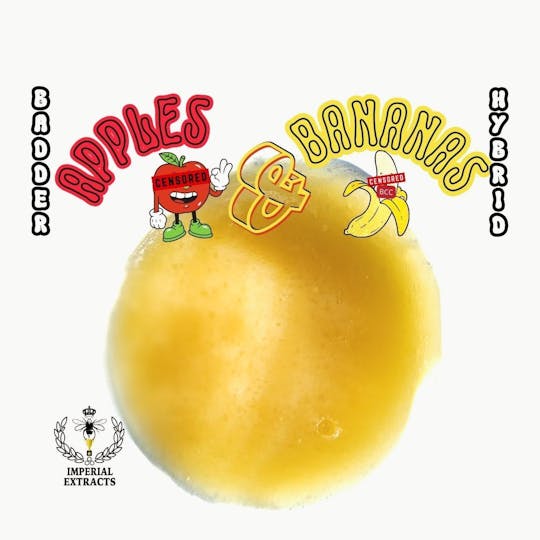 Imperial Extracts - Apples & Bananas 1.0 g (Hybrid) Badder - 1