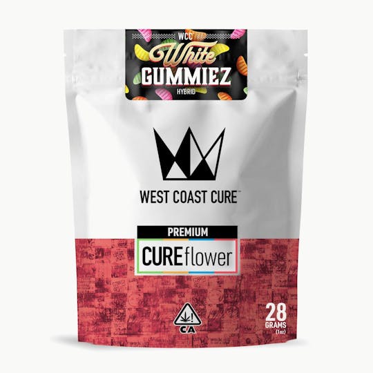 West Coast Cure - White Gummiez - 28G Premium Flower - 1
