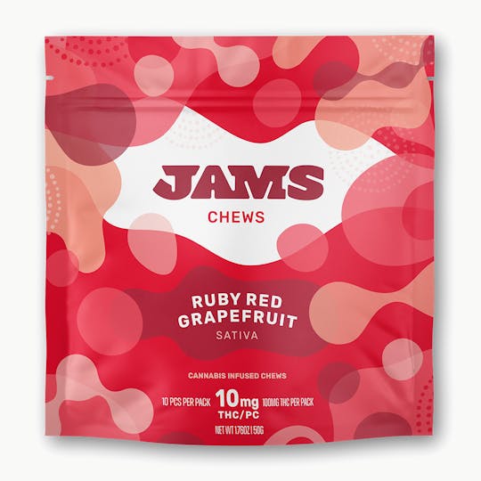 JAMS Florida - Chews - Ruby Red Grapefruit 100mg - 1