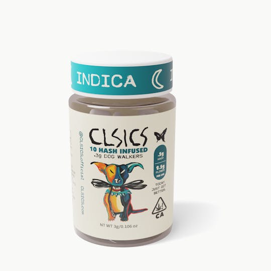 CLSICS Rosin & Rosin Infused Pre Rolls - Lava Cake/Tropicana Cherry - 10Pk .3g Hash Infused Pre Rolls - 1