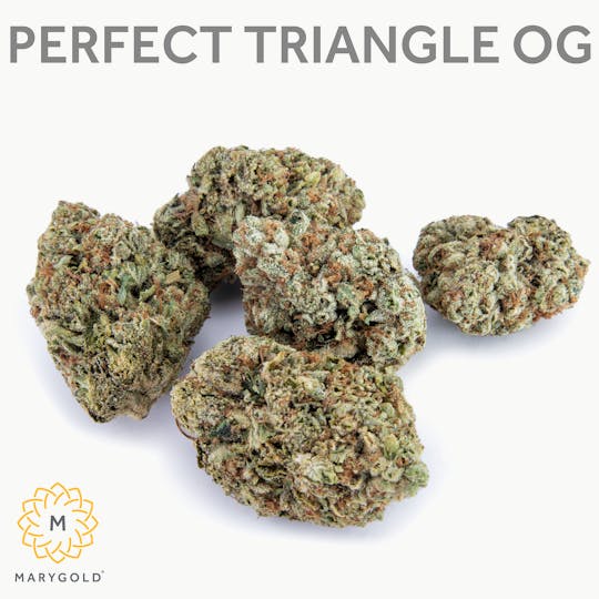 Marygold - Perfect Triangle OG 3.5g (Indica 35% THC) - 1