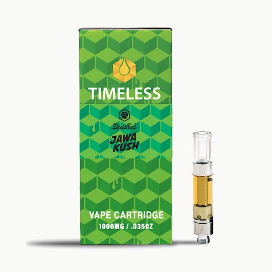 Timeless Vapes - Timeless Jawa Kush 1000mg Vape Cartridge (Chill) - 1