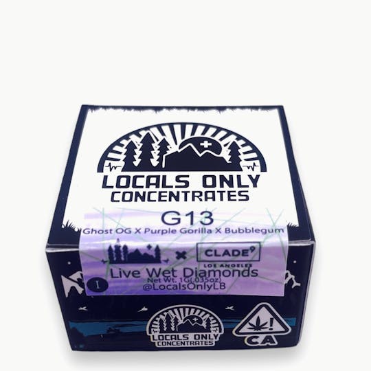 Locals Only Concentrates - G13 Live Wet Diamonds - 1