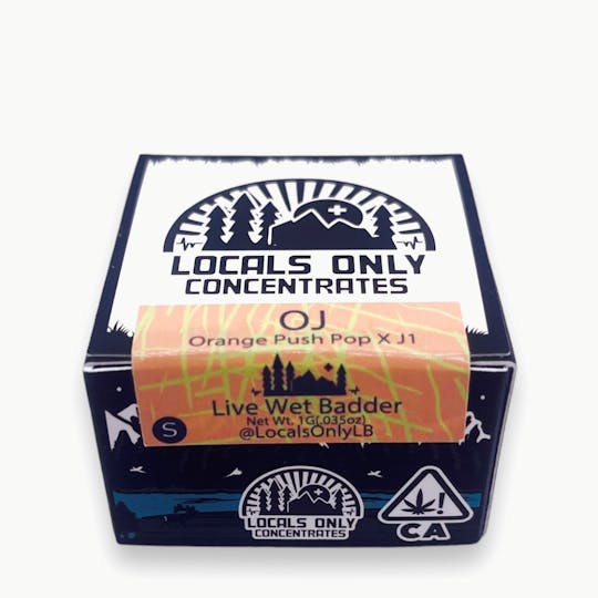 Locals Only Concentrates - OJ Live Wet Badder - 1