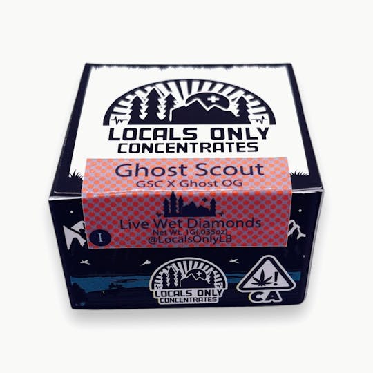 Locals Only Concentrates - Ghost Scout Live Wet Diamonds - 1